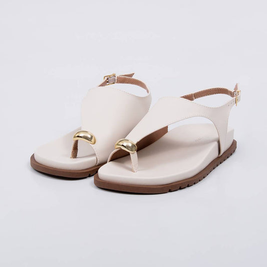 Odin - Papete Feminina Anatômica Detalhe Metal Off-white