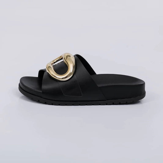 Tóquio - Papete feminina anatômica aplicação preta