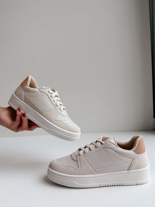 Ibiza - Tênis Feminino Off-white/Nude